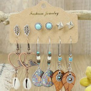 New Set of Boho Vintage Earrings!
